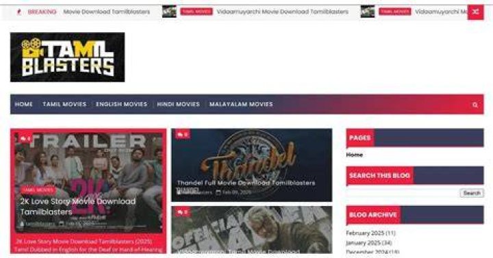 Tamilblasters Re: Exploring the World of Tamil Movie Downloads